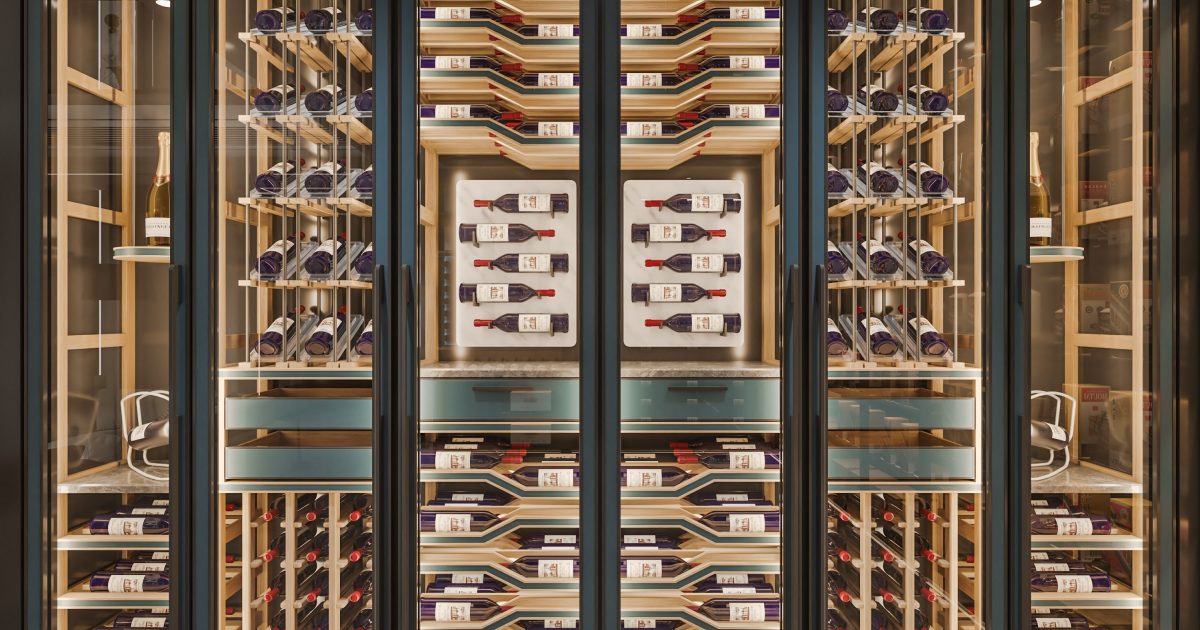 View of Custom Wine Cabinets | Heritage Vine