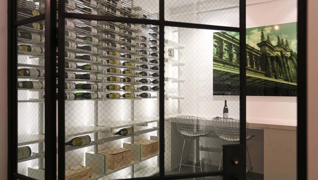 Modern-wine-room-built- by-heritage-vine