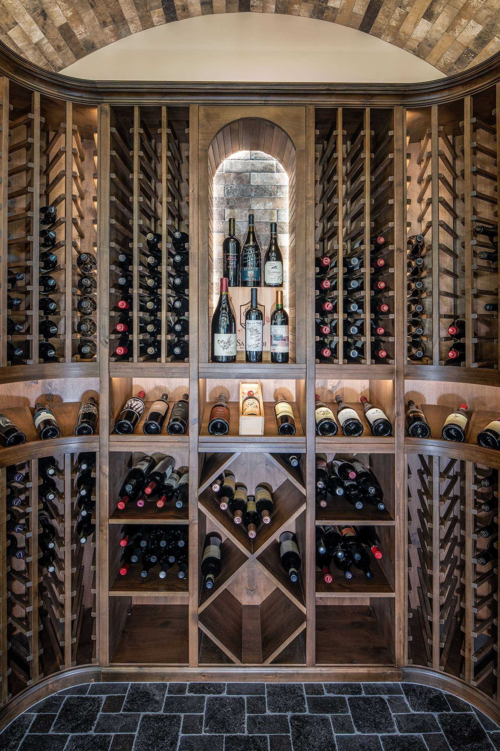 traditional wine cellar
